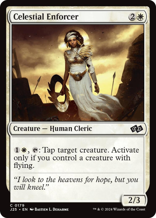 Image for Celestial Enforcer (179) (Foundations Jumpstart) - Magic: The Gathering
