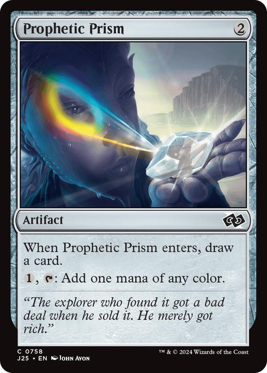 Image for Prophetic Prism (758) (Foundations Jumpstart) - Magic: The Gathering