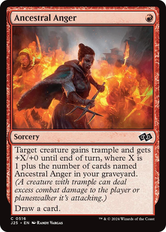Image for Ancestral Anger (516) (Foundations Jumpstart) - Magic: The Gathering