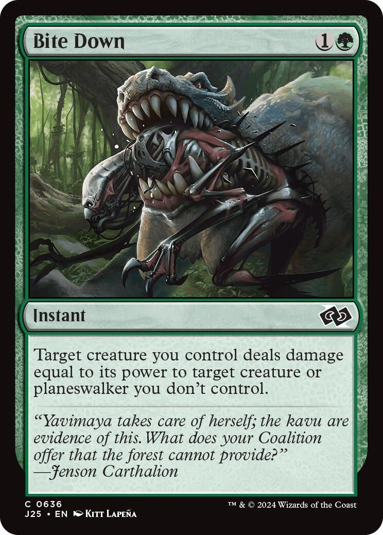 Image for Bite Down (636) (Foundations Jumpstart) - Magic: The Gathering
