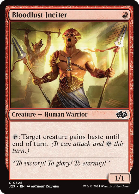 Image for Bloodlust Inciter (525) (Foundations Jumpstart) - Magic: The Gathering
