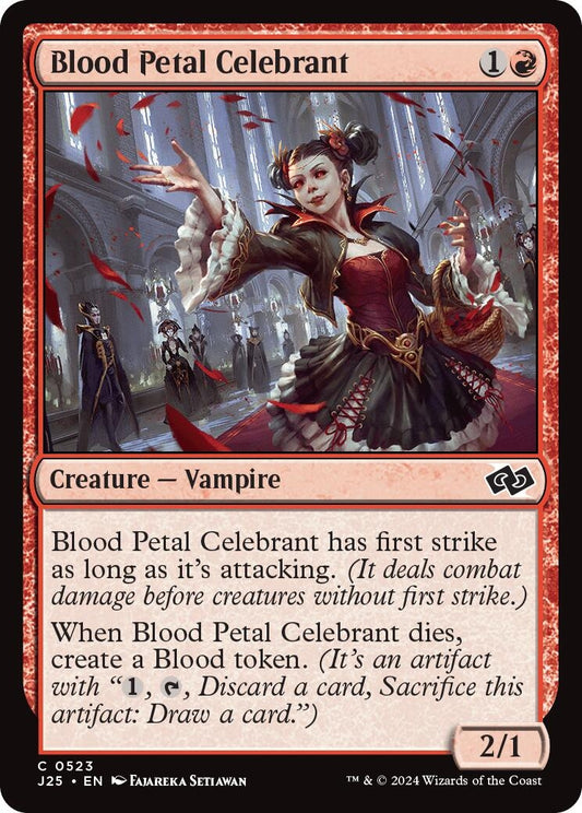 Image for Blood Petal Celebrant (523) (Foundations Jumpstart) - Magic: The Gathering