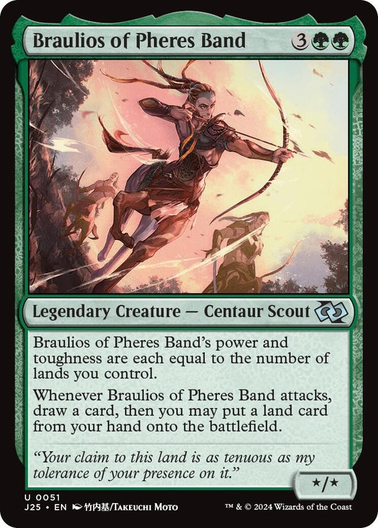 Image for Braulios of Pheres Band (Anime) (51) (Foundations Jumpstart) - Magic: The Gathering
