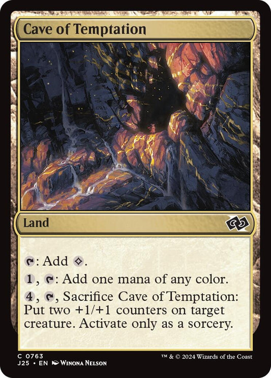 Image for Cave of Temptation (763) (Foundations Jumpstart) - Magic: The Gathering