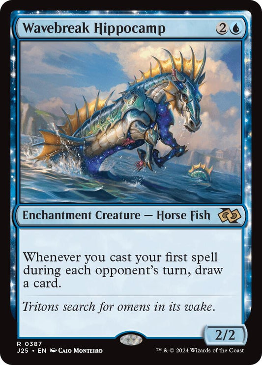 Image for Wavebreak Hippocamp (387) (Foundations Jumpstart) - Magic: The Gathering