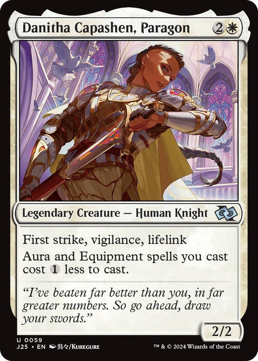 Image for Danitha Capashen, Paragon (Anime) (59) (Foundations Jumpstart) - Magic: The Gathering