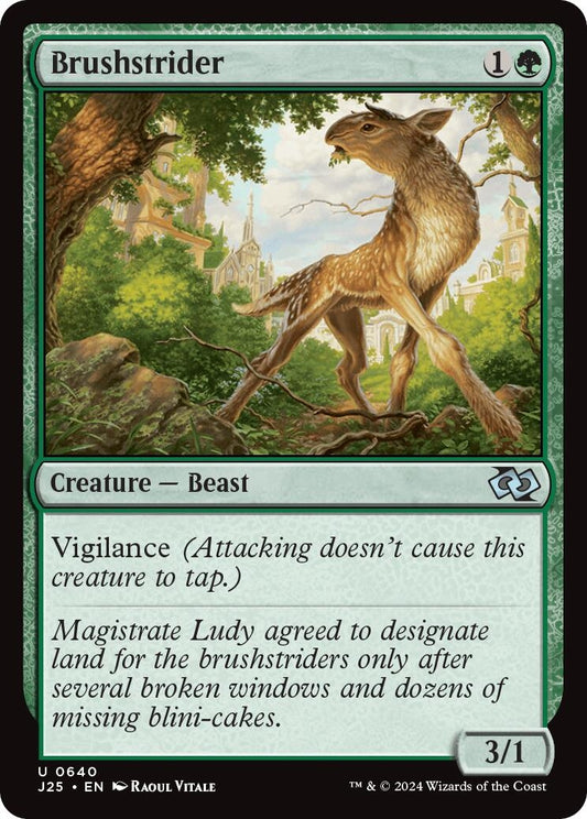 Image for Brushstrider (640) (Foundations Jumpstart) - Magic: The Gathering