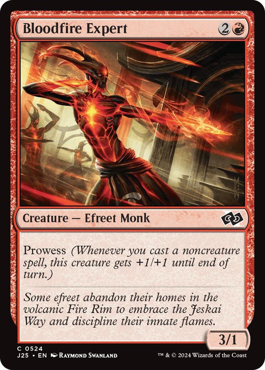 Image for Bloodfire Expert (524) (Foundations Jumpstart) - Magic: The Gathering