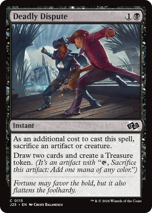 Image for Deadly Dispute (115) (Foundations Jumpstart) - Magic: The Gathering