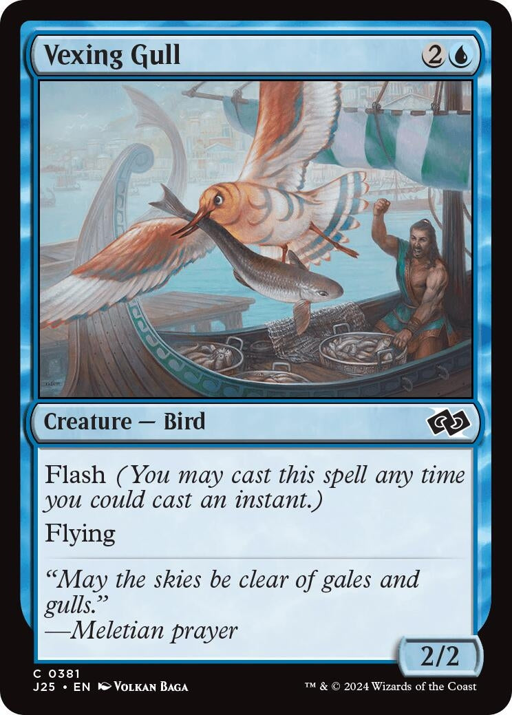 Image for Vexing Gull (381) (Foundations Jumpstart) - Magic: The Gathering