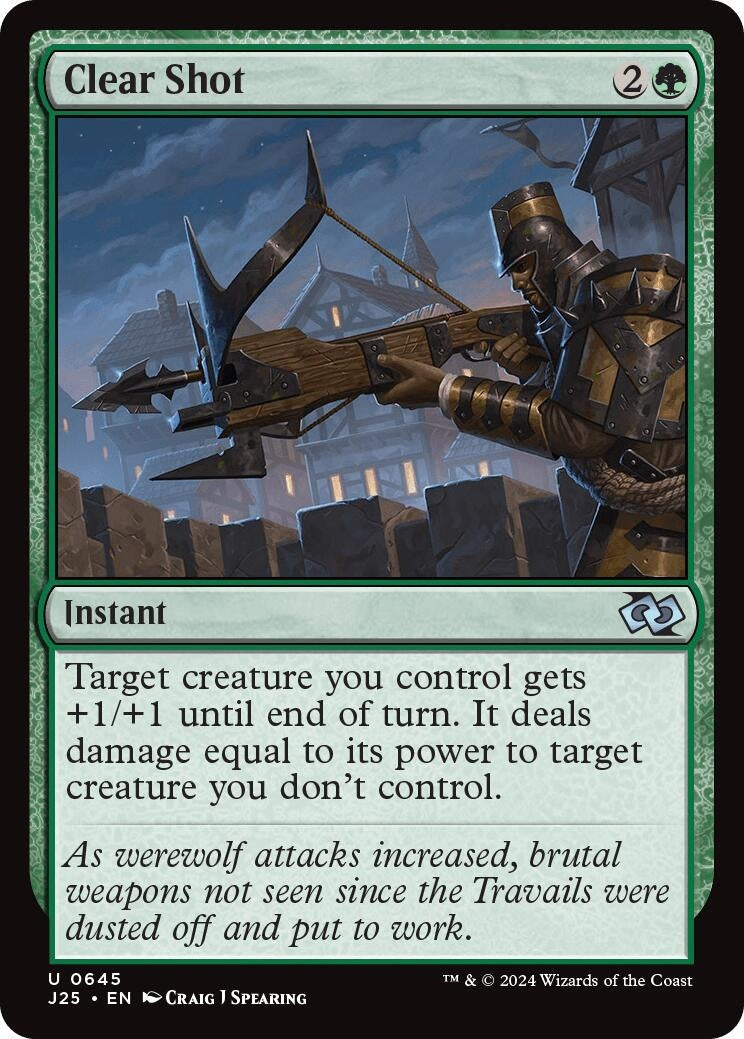Image for Clear Shot (645) (Foundations Jumpstart) - Magic: The Gathering