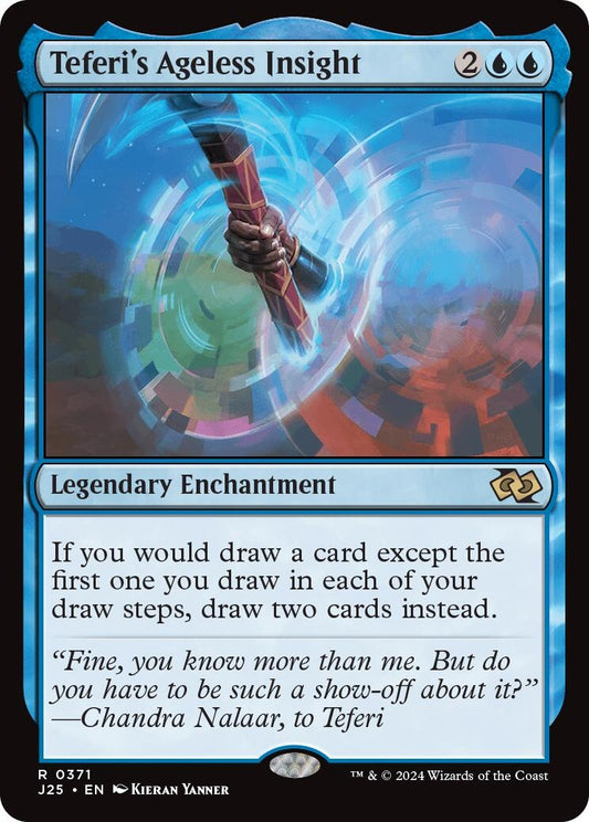 Image for Teferi's Ageless Insight (371) (Foundations Jumpstart) - Magic: The Gathering