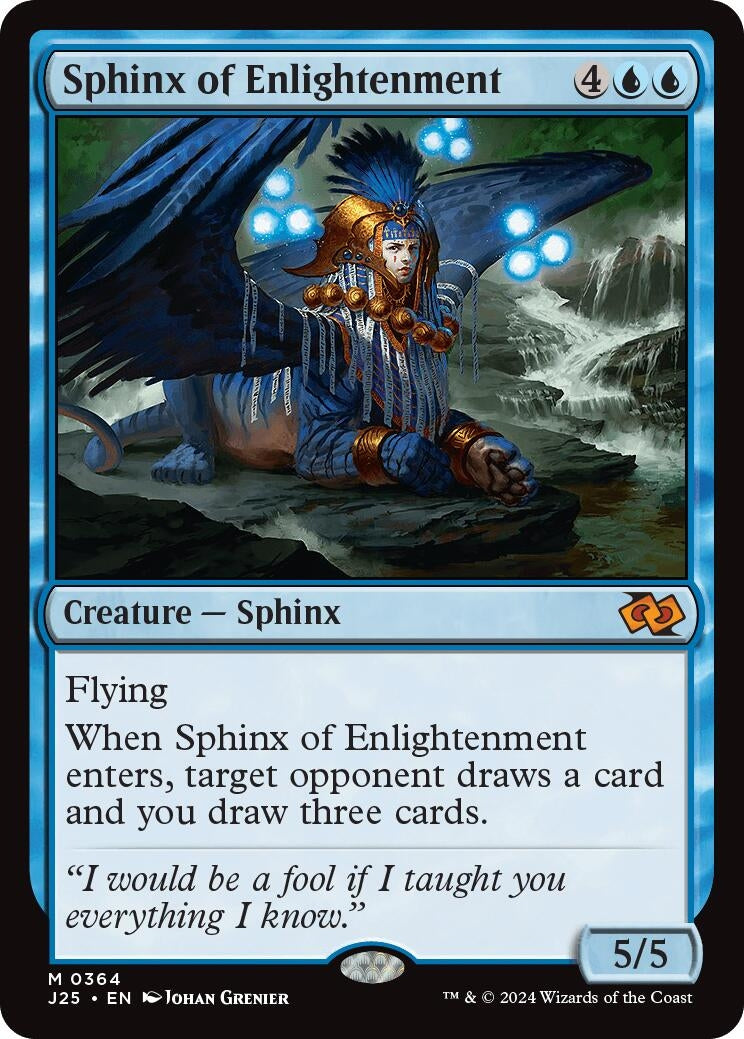 Image for Sphinx of Enlightenment (364) (Foundations Jumpstart) - Magic: The Gathering