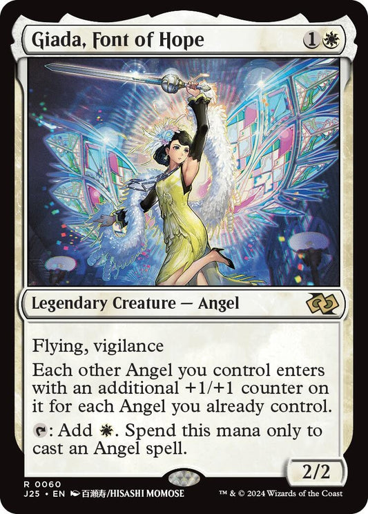 Image for Giada, Font of Hope (Anime) (60) (Foundations Jumpstart) - Magic: The Gathering