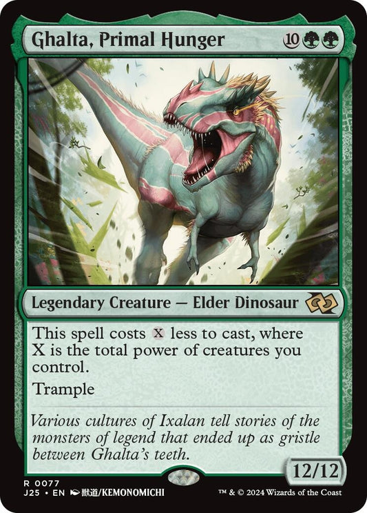 Image for Ghalta, Primal Hunger (Anime) (77) (Foundations Jumpstart) - Magic: The Gathering