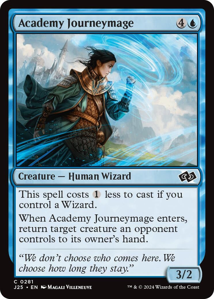 Image for Academy Journeymage (281) (Foundations Jumpstart) - Magic: The Gathering