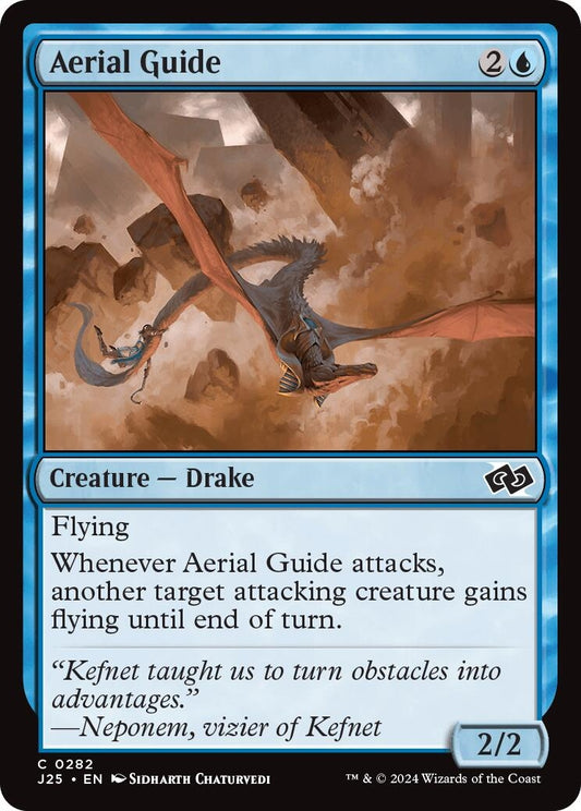 Image for Aerial Guide (282) (Foundations Jumpstart) - Magic: The Gathering