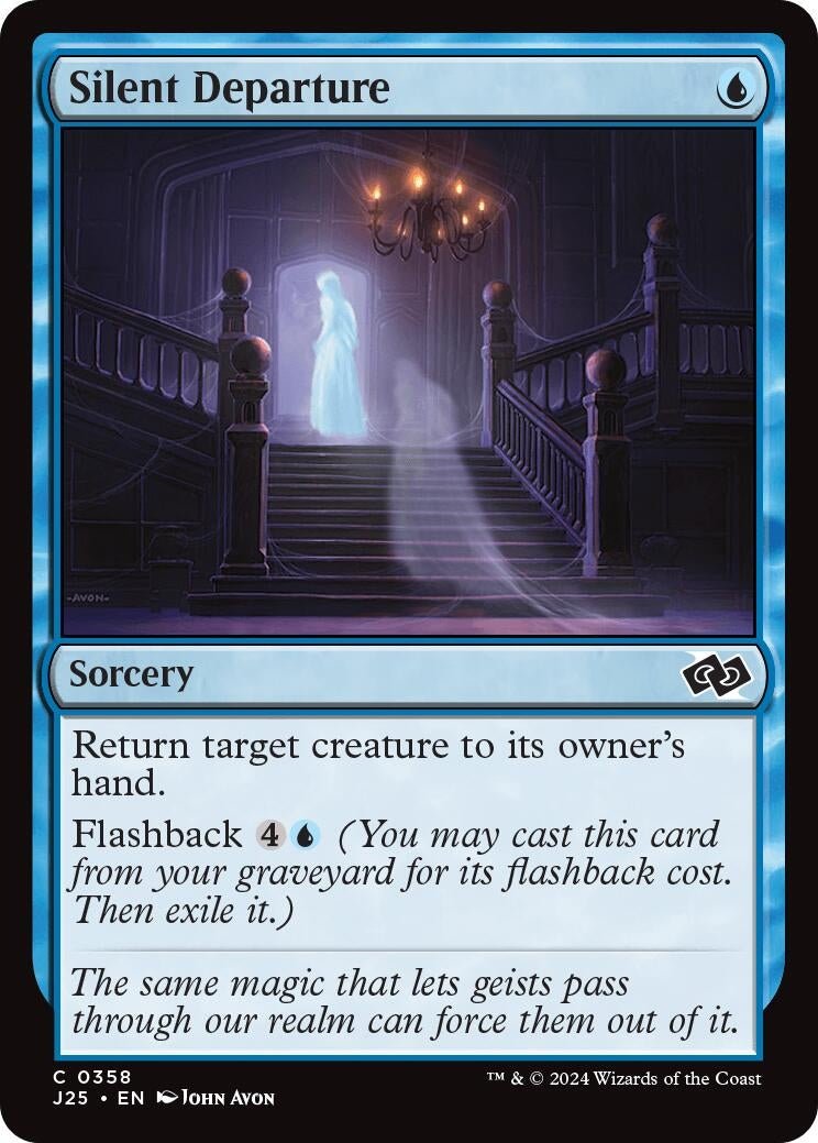Image for Silent Departure (358) (Foundations Jumpstart) - Magic: The Gathering