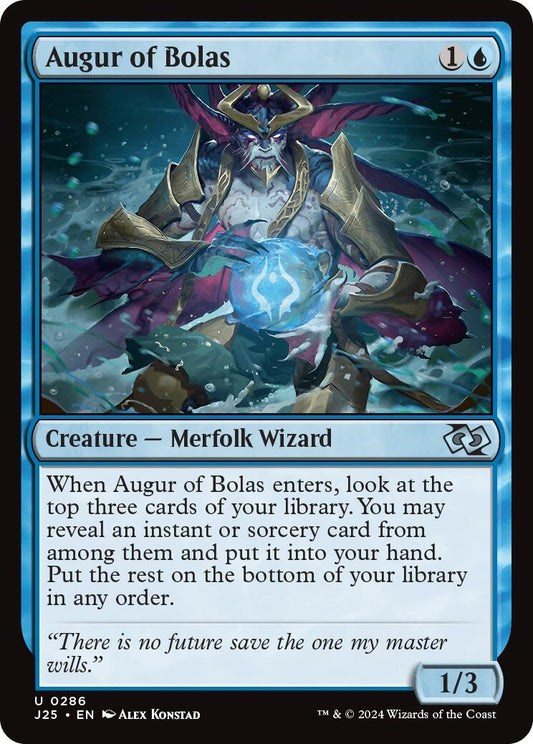 Image for Augur of Bolas (286) (Foundations Jumpstart) - Magic: The Gathering