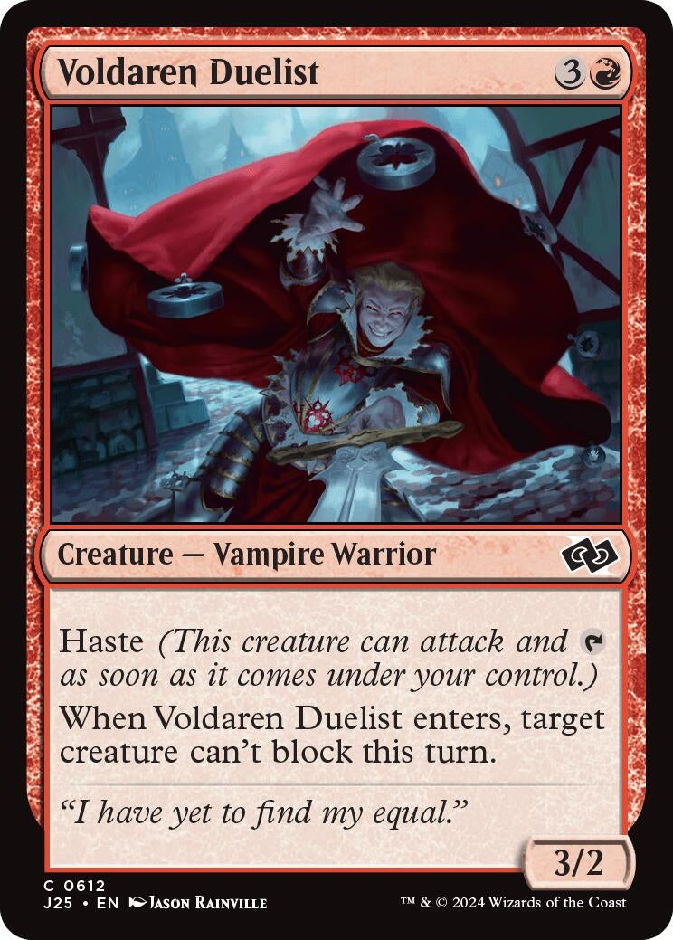 Image for Voldaren Duelist (612) (Foundations Jumpstart) - Magic: The Gathering