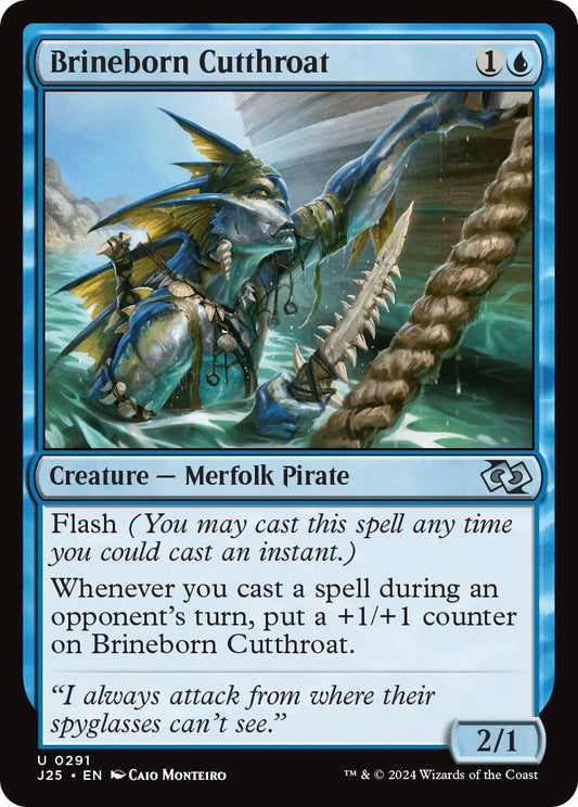 Image for Brineborn Cutthroat (291) (Foundations Jumpstart) - Magic: The Gathering