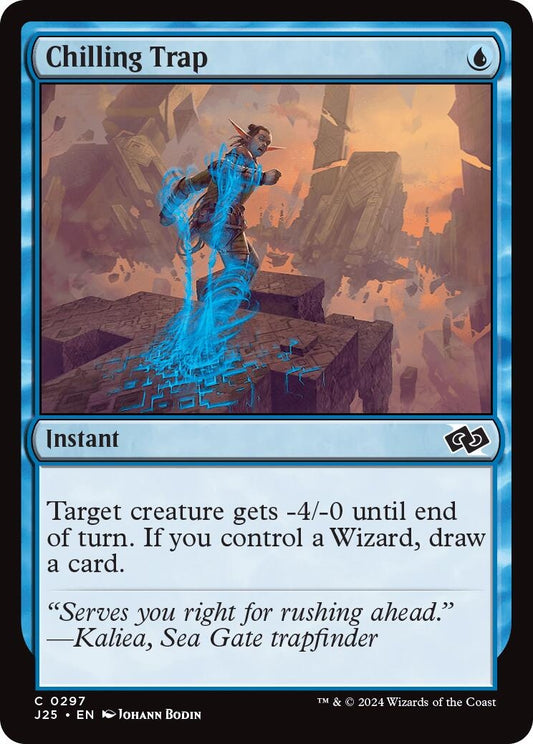 Image for Chilling Trap (297) (Foundations Jumpstart) - Magic: The Gathering