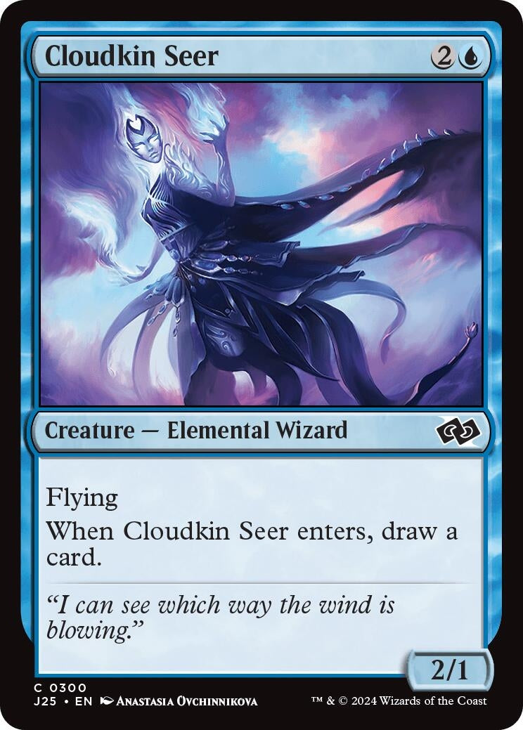 Image for Cloudkin Seer (300) (Foundations Jumpstart) - Magic: The Gathering
