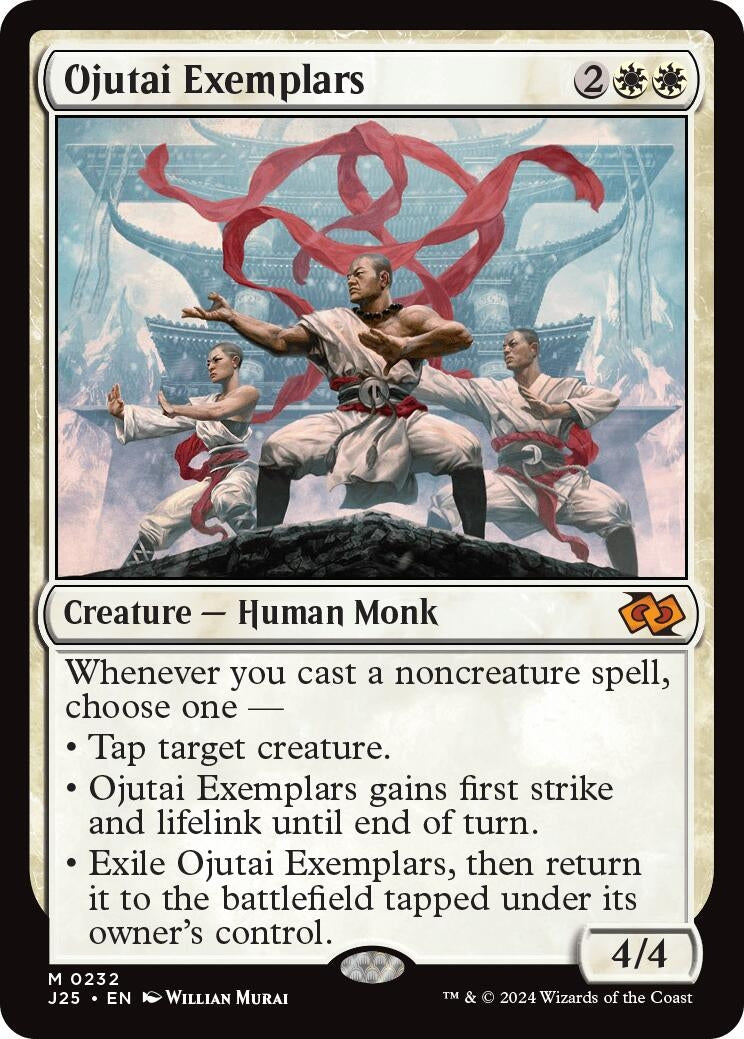 Image for Ojutai Exemplars (232) (Foundations Jumpstart) - Magic: The Gathering