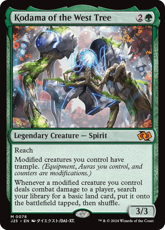 Image for Kodama of the West Tree (Anime) (78) (Foundations Jumpstart) - Magic: The Gathering