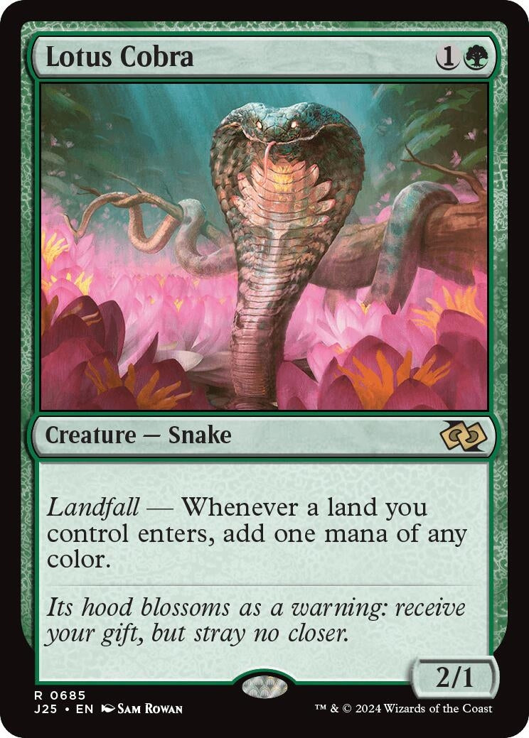 Image for Lotus Cobra (685) (Foundations Jumpstart) - Magic: The Gathering