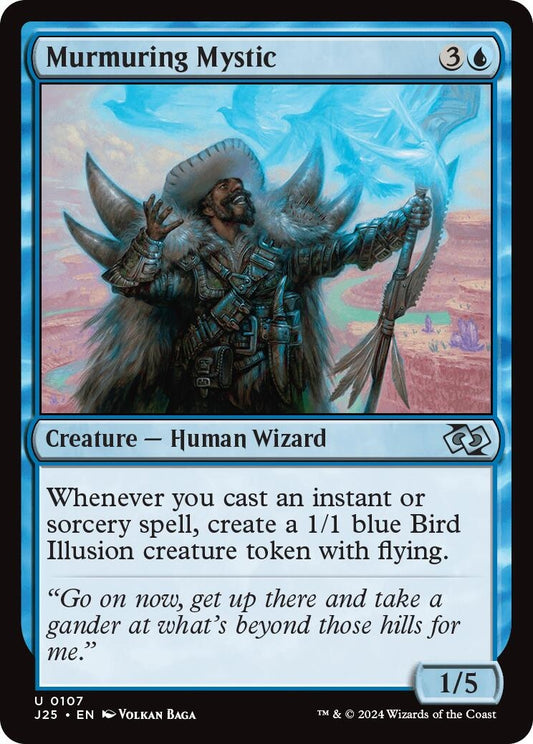 Image for Murmuring Mystic (107) (Foundations Jumpstart) - Magic: The Gathering