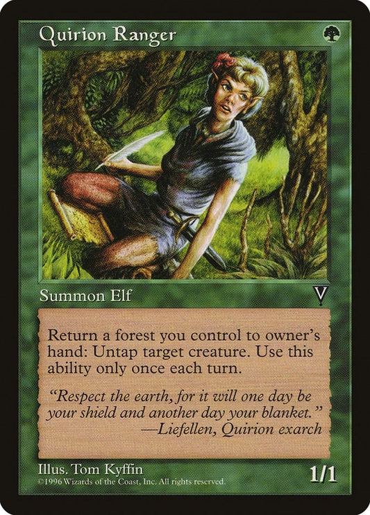 Image for Quirion Ranger (Visions) - Magic: The Gathering