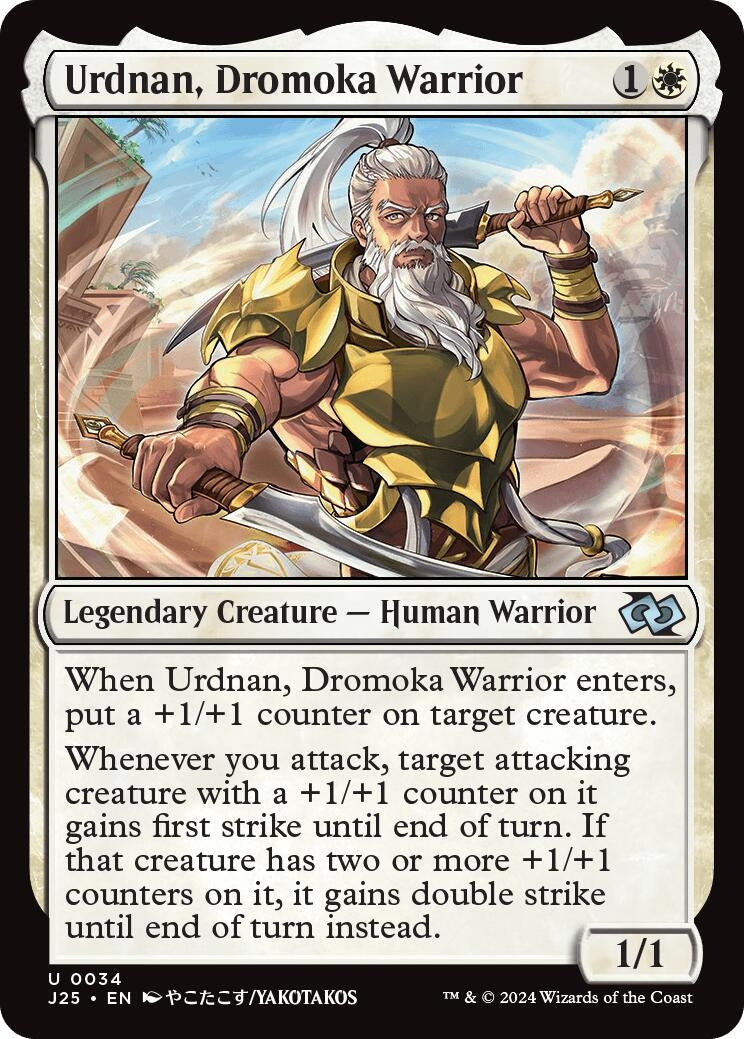 Image for Urdnan, Dromoka Warrior (Anime) (34) (Foundations Jumpstart) - Magic: The Gathering