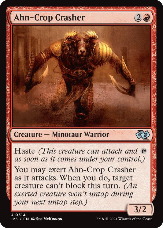 Image for Ahn-Crop Crasher (514) (Foundations Jumpstart) - Magic: The Gathering