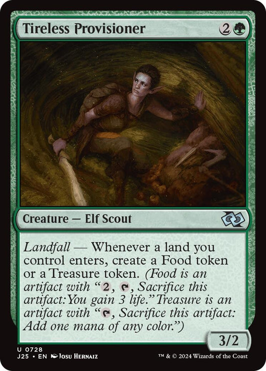 Image for Tireless Provisioner (728) (Foundations Jumpstart) - Magic: The Gathering