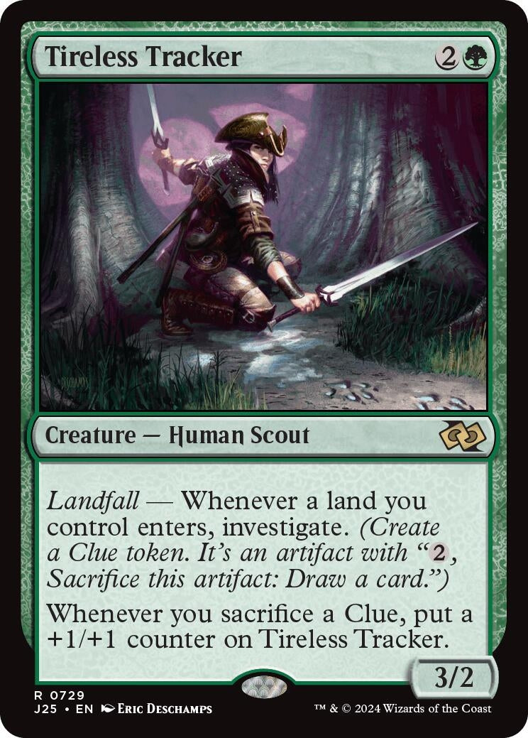 Image for Tireless Tracker (729) (Foundations Jumpstart) - Magic: The Gathering
