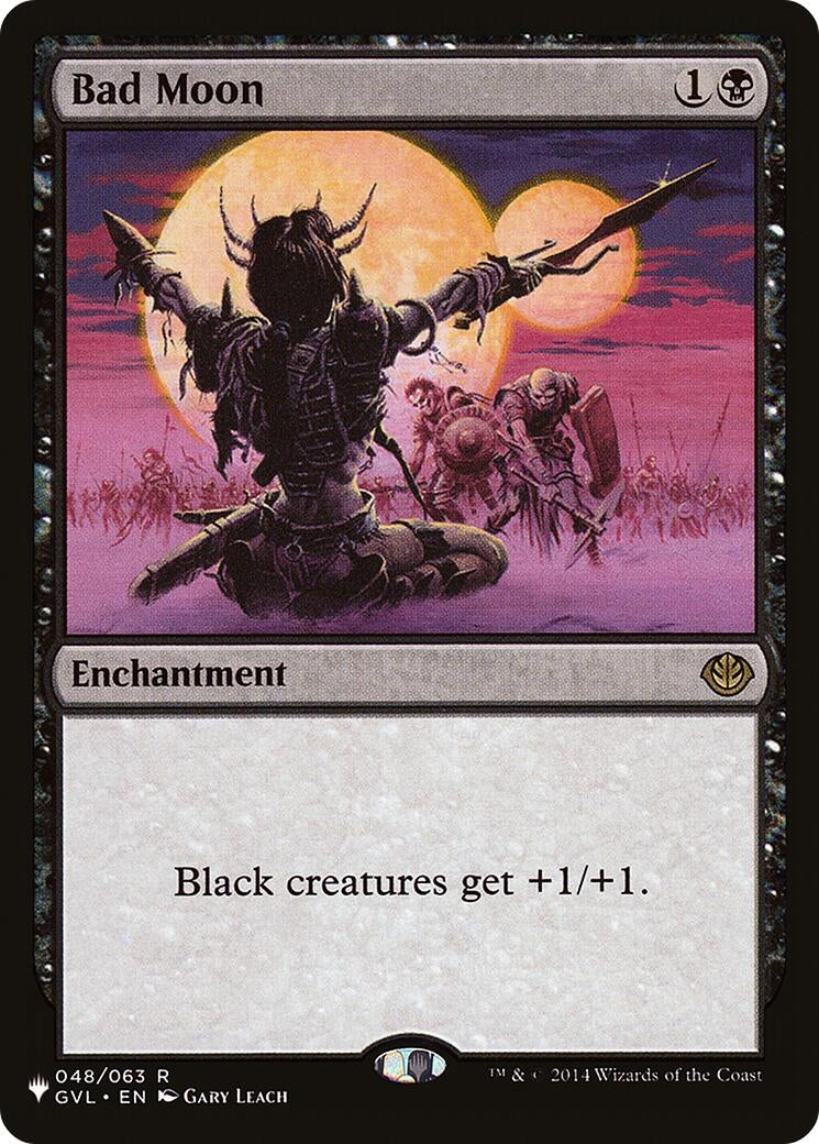 Image for Bad Moon (DD3) (048/063) (The List Reprints) - Magic: The Gathering