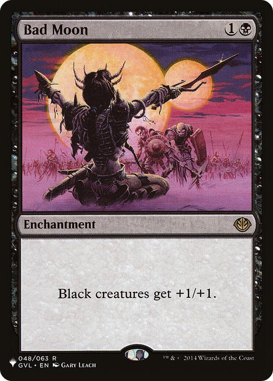 Image for Bad Moon (DD3) (048/063) (The List Reprints) - Magic: The Gathering