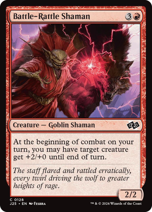 Image for Battle-Rattle Shaman (128) (Foundations Jumpstart) - Magic: The Gathering