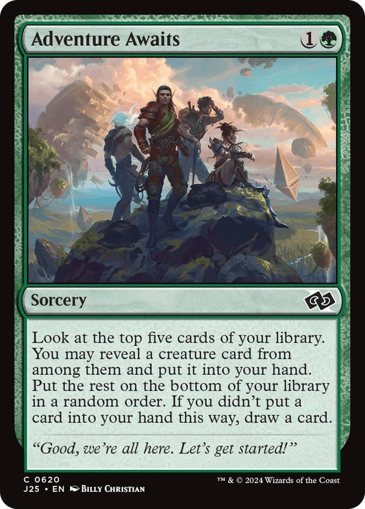 Image for Adventure Awaits (620) (Foundations Jumpstart) - Magic: The Gathering