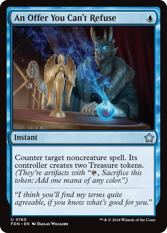 Image for An Offer You Can't Refuse (160) (Foundations) - Magic: The Gathering