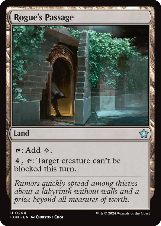 Image for Rogue's Passage (264) (Foundations) - Magic: The Gathering