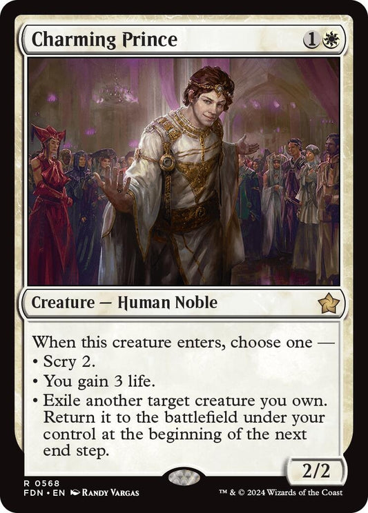 Image for Charming Prince (568) (Foundations) - Magic: The Gathering