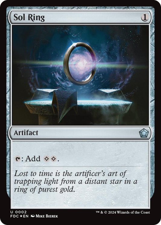 Image for Sol Ring (2) (Commander: Foundations) - Magic: The Gathering