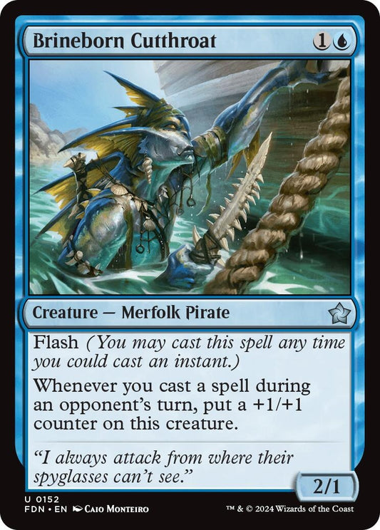 Image for Brineborn Cutthroat (152) (Foundations) - Magic: The Gathering
