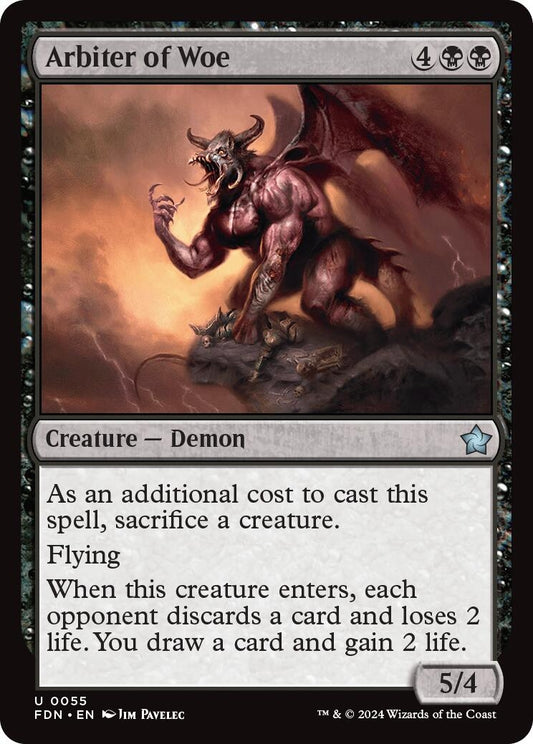 Image for Arbiter of Woe (55) (Foundations) - Magic: The Gathering