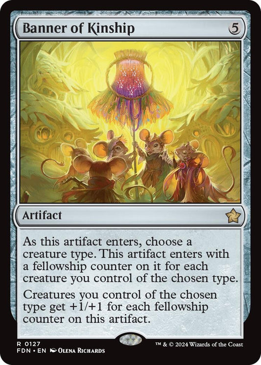 Image for Banner of Kinship (127) (Foundations) - Magic: The Gathering
