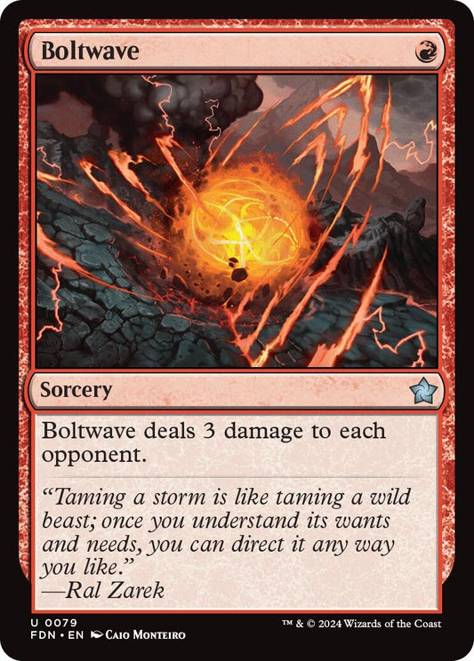 Image for Boltwave (79) (Foundations) - Magic: The Gathering