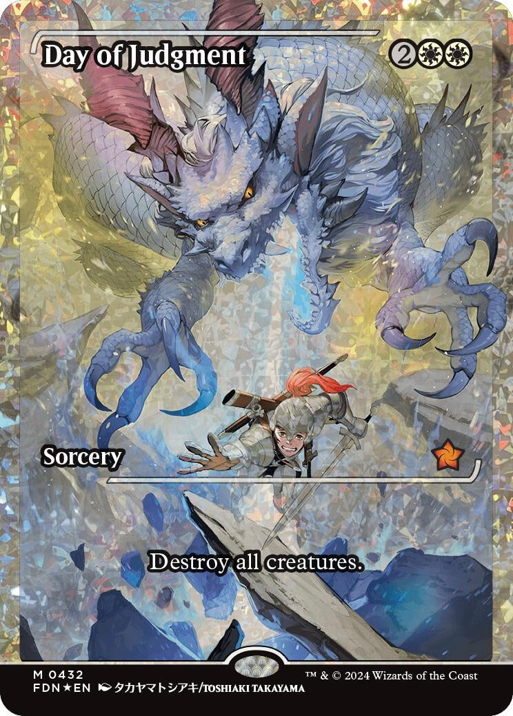 Image for Day of Judgment (Showcase) (Fracture Foil) (432) (Foundations) - Magic: The Gathering