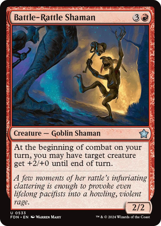 Image for Battle-Rattle Shaman (533) (Foundations) - Magic: The Gathering